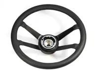 Verlengde naaf met diep schotel lederen stuurwiel 380 mm Carrera RS-stijl. Porsche 911 1965 tot 1973 - 91134708205